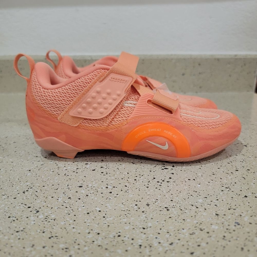 Nike SuperRep Cycle 2 Next Nature Crimson Bliss/Orange DH3395-600 Women's Size 6